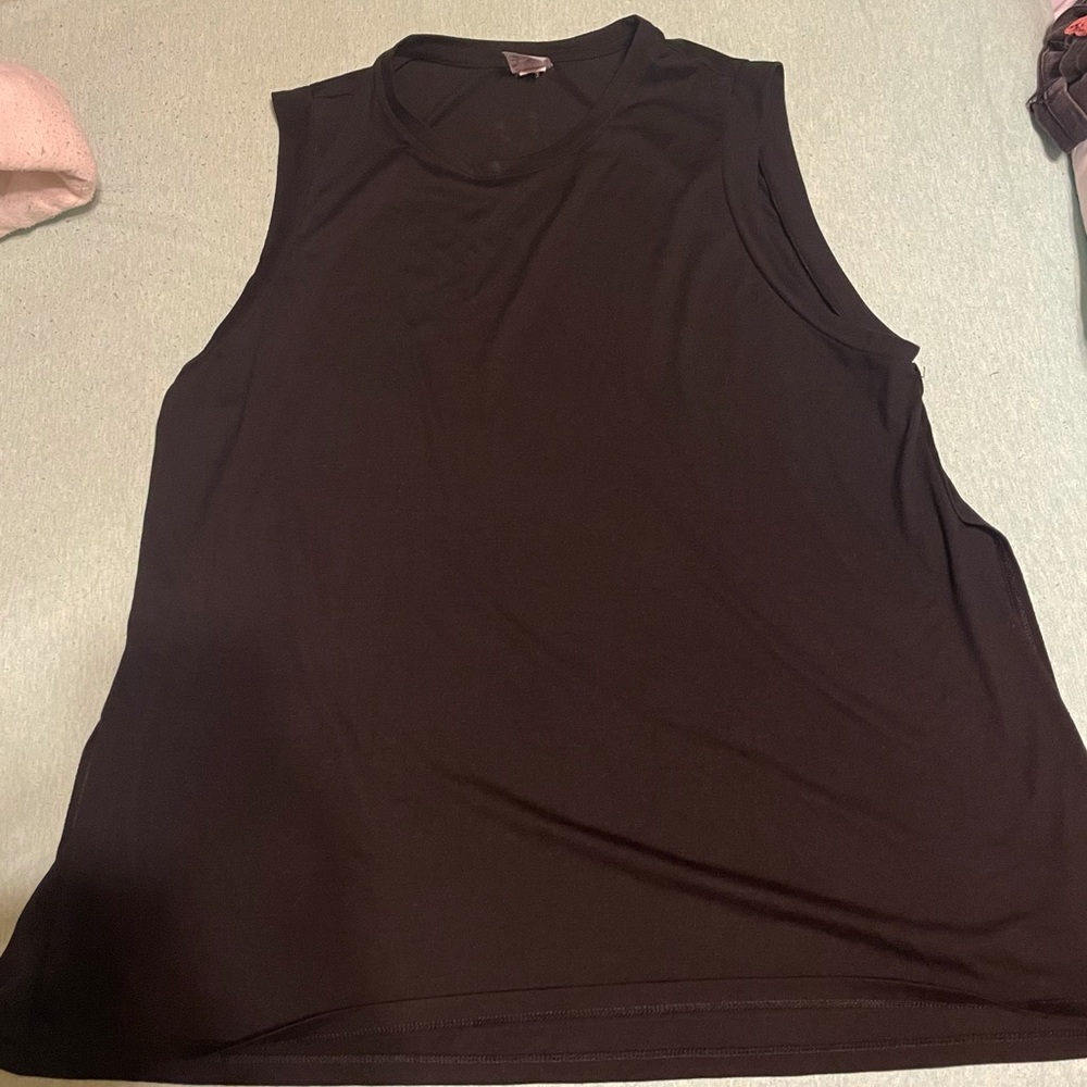 Black Work Out Tank